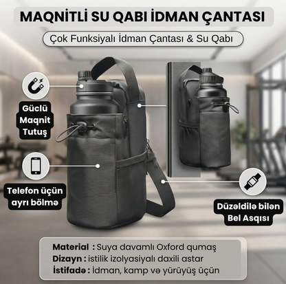 Maqnitli İdman Çantası